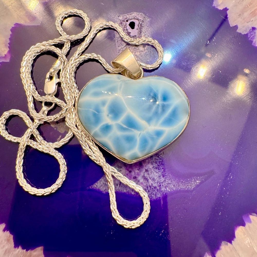 Larimar necklace